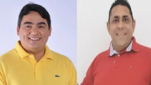 Lucas Braga (Camisa amarela), prefeito de Marizopolis-PB / João Neto, prefeito de Aparecida