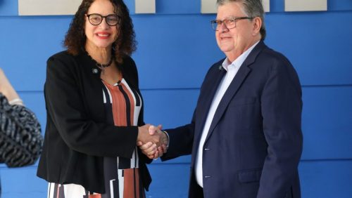 Ministra e governador