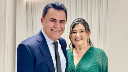 Deputado Federal Wilson Santiago e a esposa Suely Santiago. Fonte: Instagran