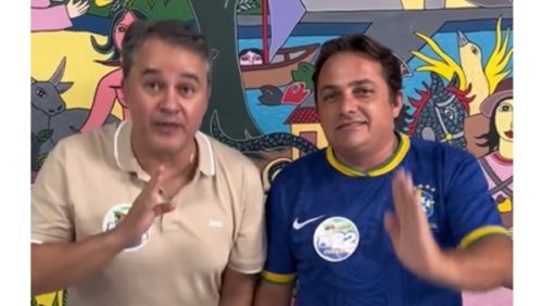 Efrain e Alan (Camisa Azul). Fonte: instagran