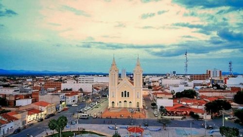 Imagem aérea da Cidade de Sousa